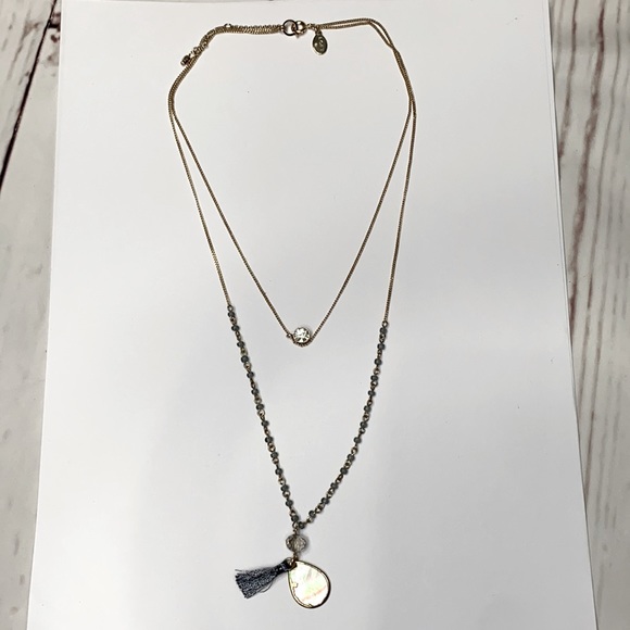 LOFT Jewelry - LOFT Ann Taylor Gold Double Necklace